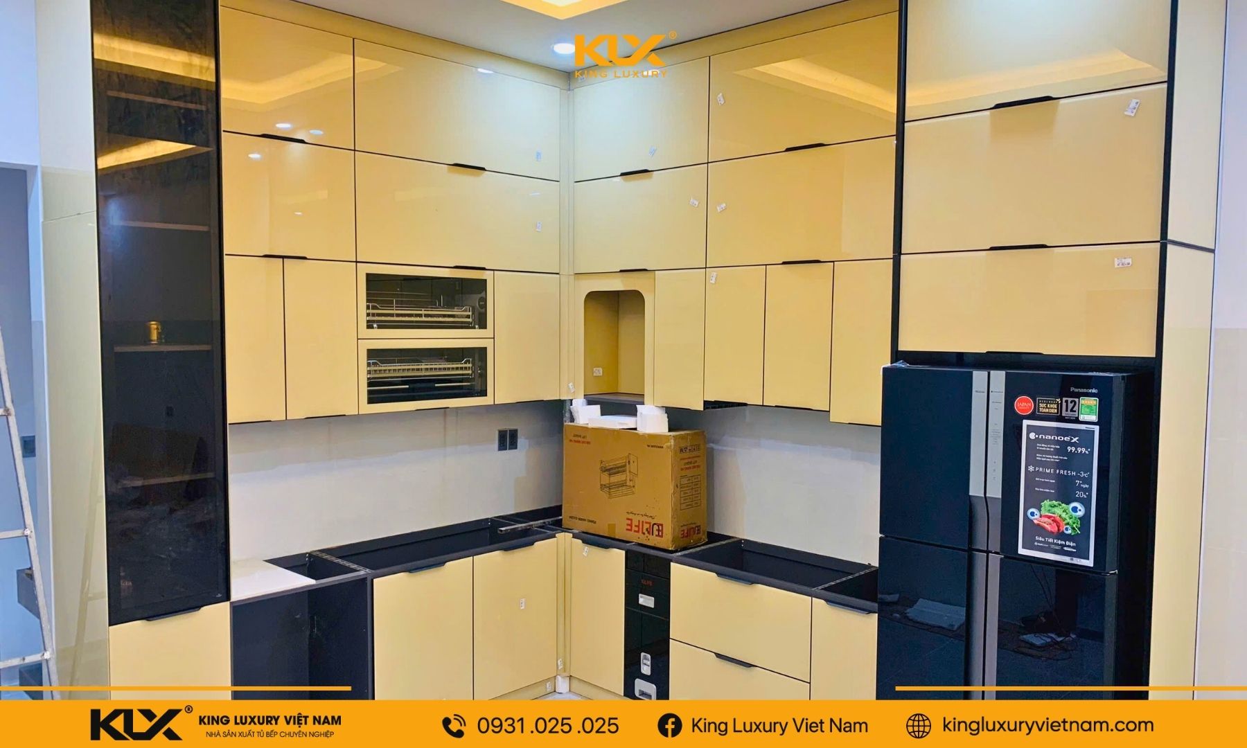 Thi Công Tủ Bếp Nhà Anh Tiến Quảng Ngãi